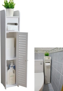 Bathroom Storage Corner Floor Cabinet