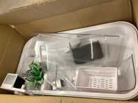 Moon Orange Large Turtle Tank Kit with Light