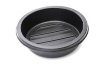 Lot of (2) MacCourt Small 9 Gal. 26 in. x 7 in. Polyethylene Plantainer Pond Liner