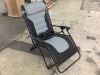 Oversized Padded Zero Gravity Chair, Folding Recliner w/ Headrest, Side Tray - 2