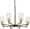 33.5'' 8-Light Chandelier