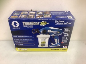 TrueAirless Paint Sprayer, Powers Up, Appears New, Sold as is