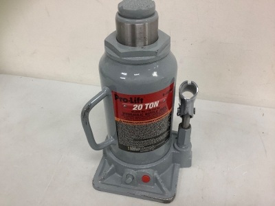 Pro-Lift 20 Ton Hydraulic Bottle Jack, E-Commerce Return, Sold as is