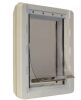 Ideal Pet Products 9.75 in. x 17 in. Large Ruff Weather Frame with Dual Flaps Dog and Pet Door