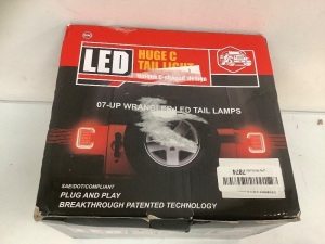 EMC LED Huge C Tail Light, Appears New, Sold as is