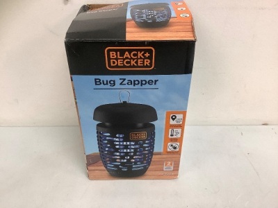 Black + Decker Bug Zapper, Appears New, Sold as is