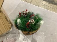 Christmas Hanging Basket, 2 Pack