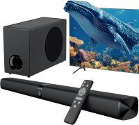 110W Sound Bar for Smart TV, with Deep Bass & Volume Boost & 3 Equalizer Modes