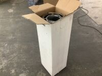 DuraVent DuraPlus All-Fuel Chimney 6in. X 36in. Diameter Chimney Pipe, Stainless Steel - Lightly Bent