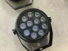 Lot of (8) Rechargeable Stage Lights with (6) Remotes - 3