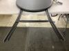 Bar Height Folding Table Indoor Outdoor Accessory w/ Thick Table Top - 32in - 2