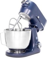 GE Tilt-Head Electric Stand Mixer, 7-Speed, 350-Watt Motor, 5.3-Quart Bowl, Flat Beater, Dough Hook, Wire Whisk & Pouring Shield