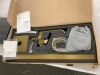 BAGNOLUX Brass Floor Mount Bathtub Filler Faucet with Hand Shower - 3