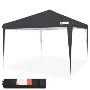 Outdoor Portable Pop Up Canopy Tent w/ Carrying Case, 10x10ft