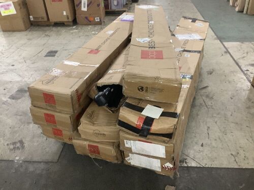 Lot of (10) Cantilever Patio Umbrellas - Uninspected