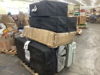 Lot of (6) Portable Mattress Toppers - Uninspected