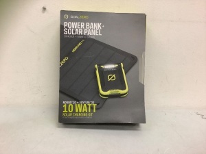 Goal Zero Power Bank + Solar Panel, Appears New