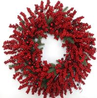 24 Inch Artificial Christmas Wreath
