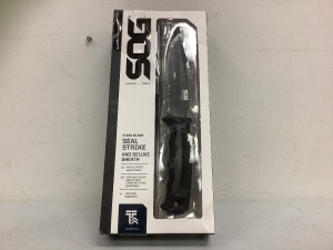 SOG Seal Strike and Deluxe Sheath, Appears New