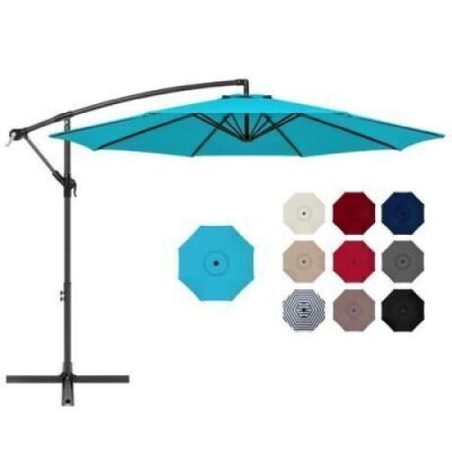 10ft Offset Hanging Patio Umbrella