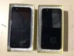 Lot of (2) J7 Prime Mini Cell Phones, Android 8.1, Factory Reset