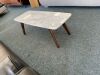 Vena 43.5" Marble Coffee Table - Walnut - 3