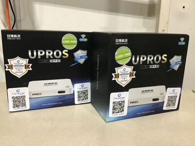 Lot of (2) Unblock Tech PROS I9 Smart TV Boxes 