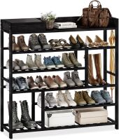 Free Standing Shoe Storage Shelf