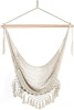 Chihee Hammock Chair with Wood Spreader Bar, 94.5" x 31.5" x 63", Style May Vary - Appears New 