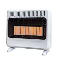 Mr. Heater 20,000 BTU Vent Free Radiant Natural Gas or Propane Dual Fuel Space Heater