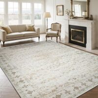 Washable Area Rug, 8 x 10