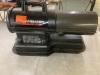 Mr. Heater Contractor Series 80,000 BTU Black Forced Air Kerosene/Diesel Outdoor Space Heater with Thermostat - 5