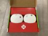 First Alert 10-Year Battery 2-in-1 Smoke and Carbon Monoxide Alarm with Voice Alerts, 2 Pack - 2