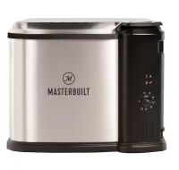 Masterbuilt 10 Liter XL Electric Fryer, Boiler, Steamer in Silver