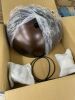 18 Inch Large Farmhouse Pendant Light with Adjustable Brown Dome - 4