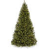 Pre-Lit Artificial Spruce Christmas Tree w/ Foldable Metal Base