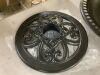 Vintage Outdoor Garden Bird Bath w/ Fleur-de-Lis Accents - 3