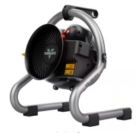 Vornado Velocity HD 1500 Watts Green Indoor Electric Fan Space Heater with Heavy Duty Construction