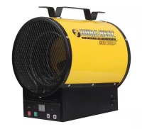 DuraHeat Remote Controlled, 3750 Watt, 12,800 Btu, 220 Volt Mountable Or Portable Electric Fan Forced Air Heater