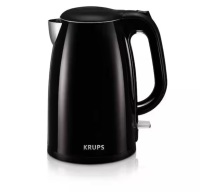 Krups 6-Cup Stainless Steel Cordless Electric Kettle with Automatic Shut-Off