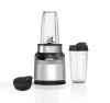 Ninja Nutri Blender Pro Silver 24 oz. with 2 Speed Auto iQ, 1100 Peak Watt