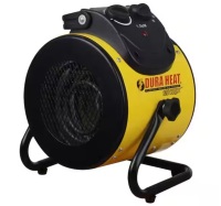 DuraHeat 1500-Watt Portable Electric Space Heater with Pivoting Base