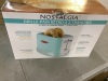 Nostalgia Retro 900 W 2-Slice Aqua Wide Slot Bagel Toaster - 3