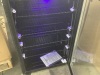 Simzlife 20.3 in Single Zone 145-Cans Freestanding Beverage and Wine Cooler in Black, Glass Door, Adjustable Shelves - Small Dent in Door - 4