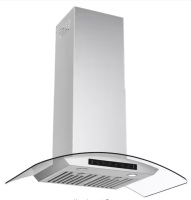 Vikio 30 in. 900 CFM Ducted Wall Mount Range Hood Tempered Glass in Stainless Steel with Intelligent Gesture Sensing