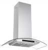 Vikio 30 in. 900 CFM Ducted Wall Mount Range Hood Tempered Glass in Stainless Steel with Intelligent Gesture Sensing