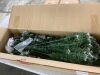 6' Pre-Lit Frosted Spruce Christmas Tree, w/ Pinecones, Berries, Metal Base - 2