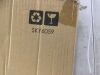 3-Panel Simple Steel Mesh Fireplace Screen w/ Worn Finish - 47.5x27.25in - 3