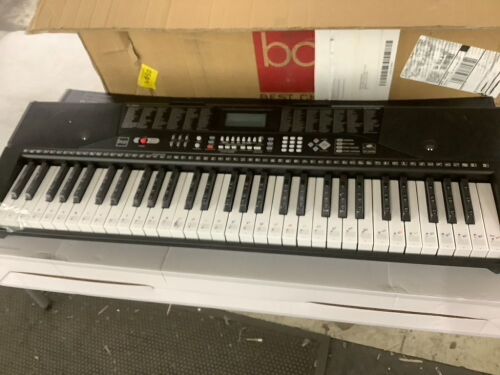 61-Key Beginners Electronic Keyboard Piano Set w/ Lighted Keys, Headphones