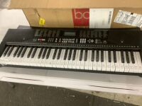 61-Key Beginners Electronic Keyboard Piano Set w/ Lighted Keys, Headphones